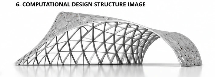 Computational design structure developed using Rhino and Grasshopper